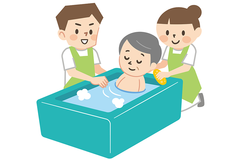 入浴~個別機能訓練